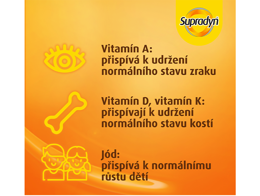Supradyn Kids Complex - benefity